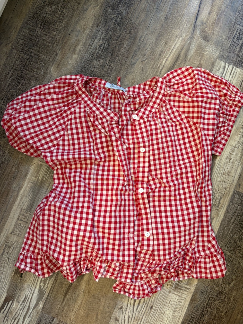 Flygo Women’s Plaid Two-Piece Pajama Set $13.00 Size Medium - Picture 2 of 7